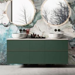 Elita Look szafka 60x44,9x63,5 cm podumywalkowa wisząca forest green matt RE080601027010