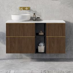 Elita Look szafka 60x44,9x63,5 cm podumywalkowa wisząca orzech lincoln RE080601027060