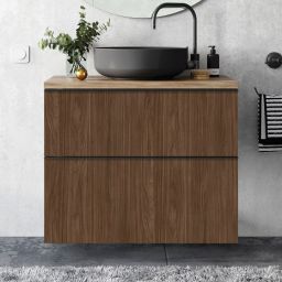 Elita Look szafka 80x44,9x63,5 cm podumywalkowa wisząca orzech lincoln RE080801027060