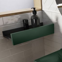Elita For All półka ścienna 40 cm forest green matt RE130400067010