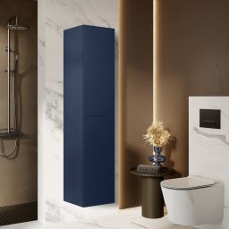 Elita For All szafka 40x35,2x180 cm boczna wisząca navy blue matt RE030400167030