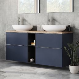 Elita Look szafka 60x44,9x63,5 cm podumywalkowa wisząca navy blue matt RE010601027030