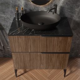 Elita Look szafka 80x44,9x63,5 cm podumywalkowa wisząca orzech lincoln RE010801027060