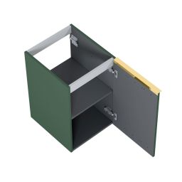 Elita Look szafka 40x44,9x63,5 cm boczna wisząca forest green matt RE080400027010