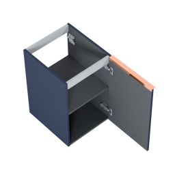 Elita Look szafka 40x44,9x63,5 cm boczna wisząca navy blue matt RE080400027030