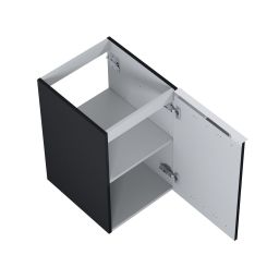 Elita Look szafka 40x44,9x63,5 cm boczna wisząca black matt RE080400027160