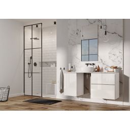 Elita Look szafka 40 cm wisząca boczna biały połysk RE080400028060