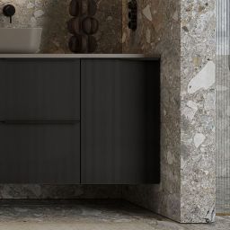 Elita Soho szafka 40x45,3x63,5 cm boczna wisząca black matt RE080400047160