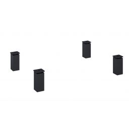 Elita Sunn nóżki do szafki czarne RE169239000560