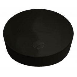 Elita Lorca umywalka 41,5x41,5 cm okrągła nablatowa black matt RE040420047160