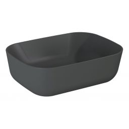 Elita Reni umywalka 45,5x32,5 cm prostokątna nablatowa anthracite matt RE040460036010