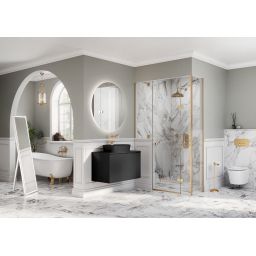 Elita Babette umywalka 62x41,2 cm owalna nablatowa black matt RE040620017160