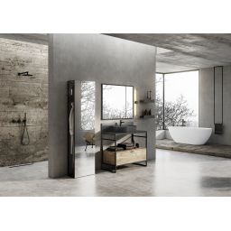 Elita Babette umywalka 62x41,2 cm owalna nablatowa anthracite matt RE040620016010