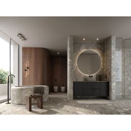 Elita Reni umywalka 45x32,5 cm prostokątna nablatowa fume matt RE040460037020