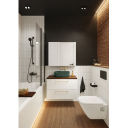 Elita Reni umywalka 45,5x32,5 cm prostokątna nablatowa forest green matt RE040460037010