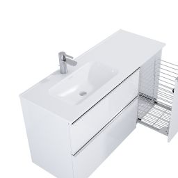 Elita Skappa umywalka 101x46,6 cm prostokątna meblowa-z blatem biała RE041004068060