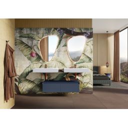 Elita Dimple umywalka 80,6x46 cm prostokątna ścienna white matt RE040800025290