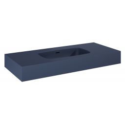 Elita Dimple umywalka 100,8x46 cm prostokątna ścienna navy blue matt RE041000027030