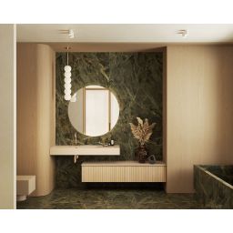 Elita Level umywalka 100,5x45,5 cm prostokątna ścienna lewa fume matt RE041461187020