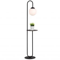 Emibig Bari lampa stojąca 1x15 W czarna 1235/LP1
