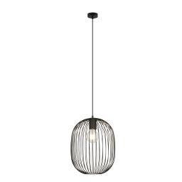 Emibig Onyx lampa wisząca 1x15 W czarna 1304/1