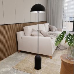 Emibig Kava lampa stojąca 1x15 W czarny 1307/LP1