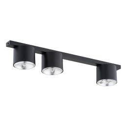 Emibig Nano lampa podsufitowa 3x10 W czarna 1310/3