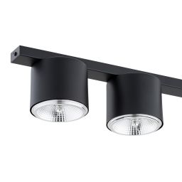 Emibig Nano lampa podsufitowa 3x10 W czarna 1310/3