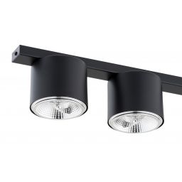 Emibig Nano lampa podsufitowa 5x10 W czarna 1310/5