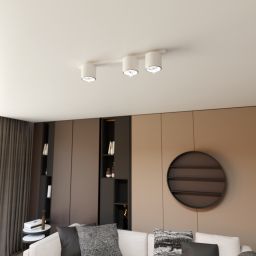 Emibig Nano lampa podsufitowa 3x10 W biała 1311/3