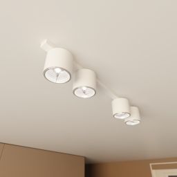 Emibig Nano lampa podsufitowa 4x10 W biała 1311/4