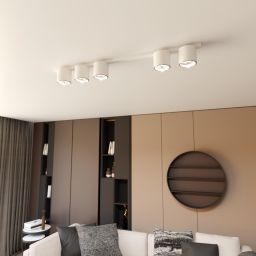 Emibig Nano lampa podsufitowa 5x10 W biała 1311/5