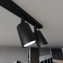 Emibig Flash lampa podsufitowa 6x8W czarny 1312/6