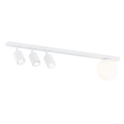 Emibig Baster lampa podsufitowa 3x8W+1x10W biały 1315/4