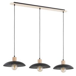 Emibig Kobe lampa wisząca 3x15W czarny 1318/3