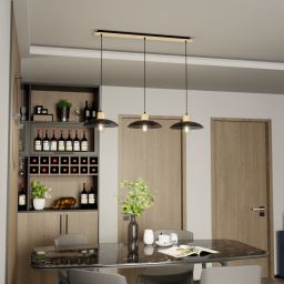 Emibig Kobe lampa wisząca 3x15W czarny 1318/3