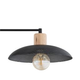 Emibig Kobe lampa podsufitowa 4x15W czarny 1318/4
