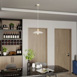 Emibig Kobe lampa wisząca 1x15W biały 1319/1