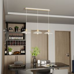 Emibig Kobe lampa wisząca 3x15W biały 1319/3