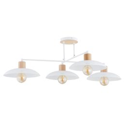 Emibig Kobe lampa podsufitowa 4x15W biały 1319/4