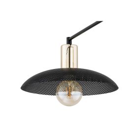 Emibig Spirit lampa podsufitowa 2x15W czarny/złoty 1320/2