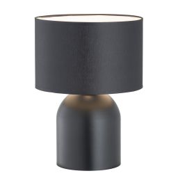 Emibig Aspen lampa stołowa 1x15 W czarny/biały 1322/LN1