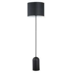 Emibig Aspen lampa stojąca 1x15 W czarny/biały 1322/LP1