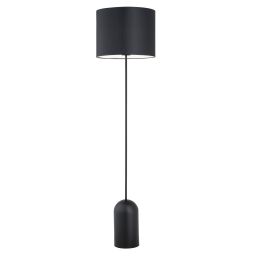 Emibig Aspen lampa stojąca 1x15 W czarny/biały 1322/LP1