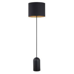 Emibig Aspen lampa stojąca 1x15 W czarny/złoty 1323/LP1