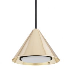 Emibig Elit lampa wisząca 3x12W złoty/czarny 1329/3