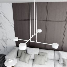 Emibig Modus lampa wisząca 4x12W biały 1340/4