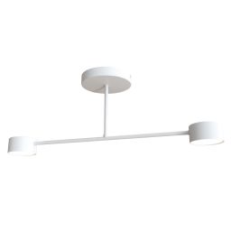 Emibig Halo lampa podsufitowa 2x10 W biała 1356/2