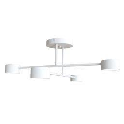 Emibig Halo lampa podsufitowa 4x10 W biała 1356/4