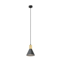 Emibig Rosa lampa wisząca 1x10 W czarna-złota 1388/1